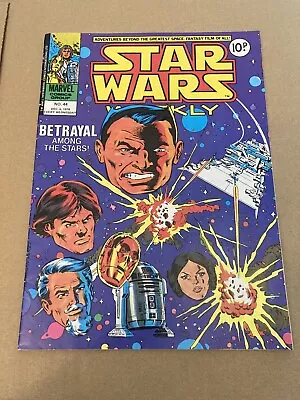 Buy No. 44 Star Wars Weekly UK Comic. Dec. 6th, 1978. Marvel Comics Group • 4.99£