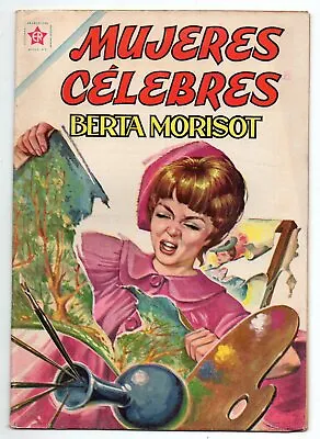 Buy MUJERES CELEBRES #11 Berta Morisot, Novaro Mexican Comic 1962 • 9.61£