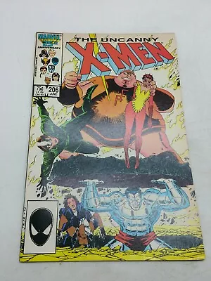 Buy Marvel Comic The Uncanny X-men Vol 1 No 206 Q2d53 • 3.94£