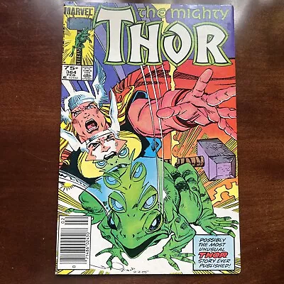 Buy Mighty Thor #364 (1986, Marvel, Newsstand) Throg Frog Walter Simonson • 27.67£