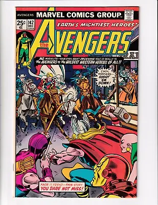 Buy Avengers 142 Vf Marvel Comics Book Iron Man Captain America Perez (1975) • 19.75£
