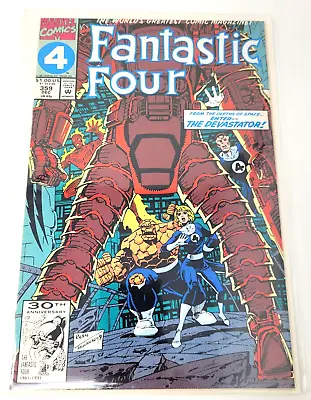Buy Fantastic Four #359 DEC 1991 Marvel VF+ NEW Never Read Comic • 5.49£