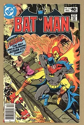 Buy Batman 318 (VF) 1st App Firebug! Wein Newsstand Bronze Age 1979 DC Comics Y198 • 9.64£