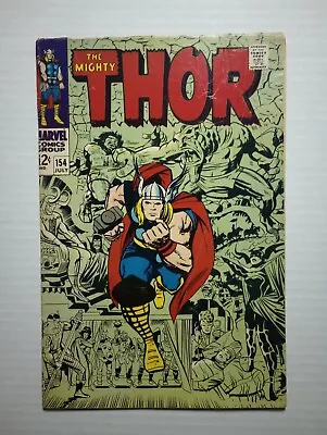 Buy The Mighty Thor #154 (Marvel Comics 1968) • 31.45£