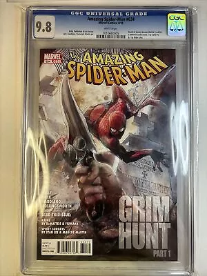 Buy Amazing Spider-man #634 CGC 9.8 🔥 Grim Hunt Kraven 🔥 Death Of Spider-Woman 🔥 • 80.43£