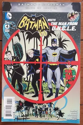 Buy Batman '66 Meets The Man From U.n.c.l.e. #4, Dc Comics, May 2016, Vf- • 6.99£