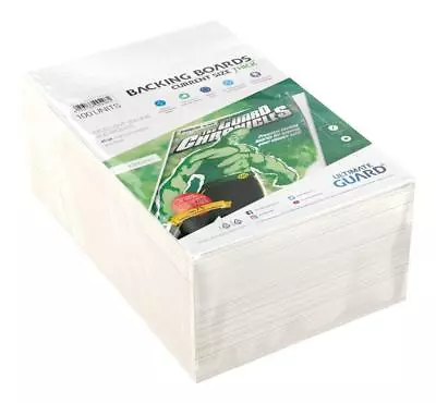 Buy Ultimate Guard Comic Backing Boards Thick Current Size (100) • 23.95£