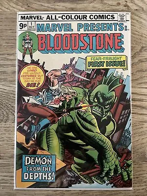 Buy Marvel Comics Bloodstone #1 1975 Bronze Age 1st App Ulysses Bloodstone Key • 16.99£
