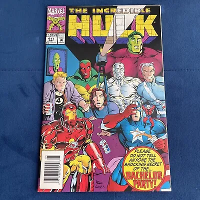 Buy MARVEL COMICS INCREDIBLE HULK #417 (1994) Includes Trading Cards • 4.99£