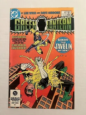Buy Green Lantern 173 Nm 9.2 1st Appearance Of Javelin Dave Gibbons Cover 1984 • 19.86£