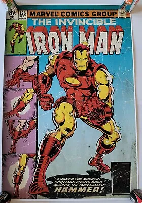 Buy IRON MAN POSTER   ( Bob Layton)  Iron Man 126 • 15£