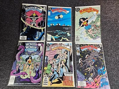Buy DC Comics Wonder Woman (Vol 2 1989) Comic Book Lot (34,35,36,37,39,40) • 18.38£