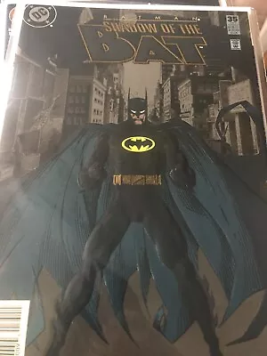 Buy Batman: Shadow Of The Bat 35 DC Comics  February 1995. Embossed Cover Exc Cdn • 6£