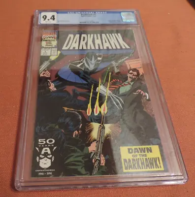 Buy Darkhawk #1 CGC 9.4 Origin & 1st Appearance Of Darkhawk WHITE PAGES • 39.42£