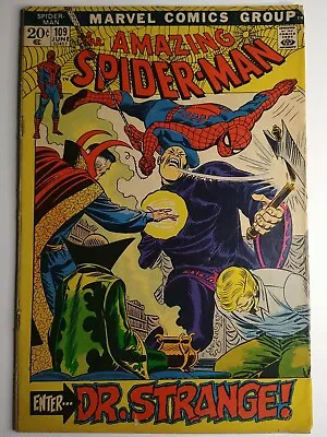 Buy Marvel Comics Amazing Spider-Man #109 Doctor Strange Appearance Stan Lee FN+ 6.5 • 33.45£