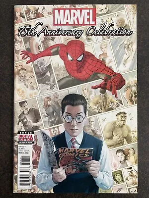 Buy Marvel 75th Anniversary Celebration #1 2014 Stan Lee Final Story Spider-man Nm- • 14.91£