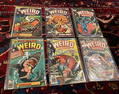 Buy Lot Vintage Comic Books Weird Wonder Tales No 13 14 15 16 17 20 • 35.56£