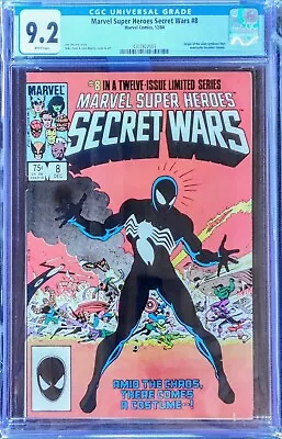 Buy 1984 Marvel Super Heroes Secret Wars #8 Origin Of Alien Symbiote Venom - CGC 9.2 • 143.39£