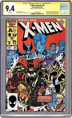 Buy Uncanny X-Men Annual #10 CGC 9.4 SS Arthur Adams 1986 4262040008 • 79.95£