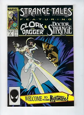 Buy STRANGE TALES Vol.2 # 4 (CLOAK And DAGGER & DOCTOR STRANGE, July 1987) VF • 3.95£