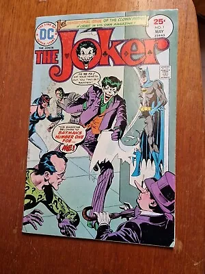 Buy THE JOKER #1 MAY 1975 THE CLOWN PRINCE OF CRIME BRONZE AGE DC Comics Nice. • 50£