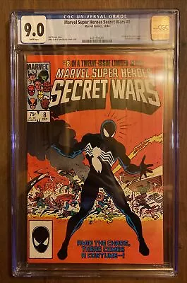 Buy Marvel Super-Heroes: Secret Wars #8, 1984 CGC 9.0 1st App. Spider-Man Black Suit • 175.26£