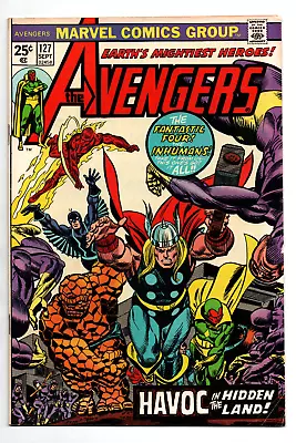 Buy Avengers #127 - Captain America - Iron Man - 1st Ultron-7 - 1974 - FN/VF • 7.99£
