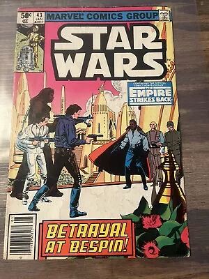 Buy STAR WARS #43 CGC 9.4 (1981) 1st App. Lando! Newsstand (Marvel)! • 19.77£