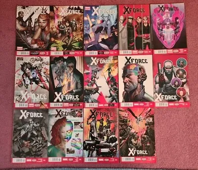 Buy X-Force Vol 4 Issues #2 3 4 5 6 7 8 9 11 12 13 14 15- 2014 Marvel Cable Fantomex • 24.95£