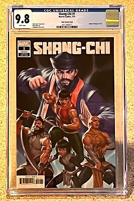 Buy Shang-Chi #1 CGC 9.8 Marvel Comics White Pages Master Of Kong Fu #127 July 2021 • 17.37£