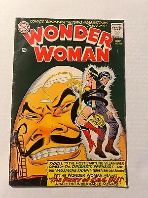 Buy Wonder Woman #158 2nd App And Death Of Egg Fu Ross Andru Cover Art 1962 • 47.44£