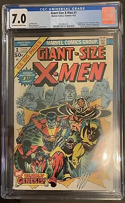 Buy Giant Size X-Men #1 - CGC 7.0 Off White To White Pages (OW-W) • 2,800£