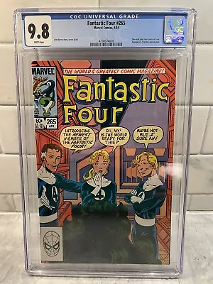 Buy Fantastic Four #265 Cgc 9.8 She-hulk Joins Fantastic Four White Pages • 180.56£