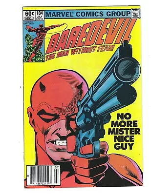 Buy Daredevil #184 1982 NM- Or Better  Frank Miller Punisher Vs. Daredevil   Combine • 26.21£