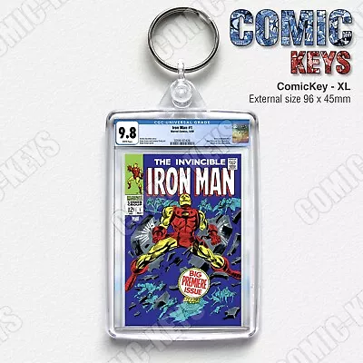 Buy Iron Man #1 (Marvel Comics 1968) CGC  Graded  Keyring - XL Size • 8.95£