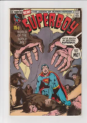 Buy Superboy #172  G+  DC Comic 1971 Adams  Super Ape • 3.61£