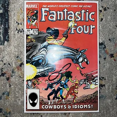 Buy Fantastic Four (Marvel 1985) #272 John Byrne Wyatt Wingfoot Nathaniel Richards • 8.02£