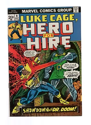 Buy Hero For Hire #9 - Luke Cage - Doctor Doom Appearance - High Grade Minus Minus • 104.07£