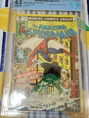 Buy Amazing Spider-Man #212 (January 1981, Marvel) CBCS Grade 4.5 • 31.60£