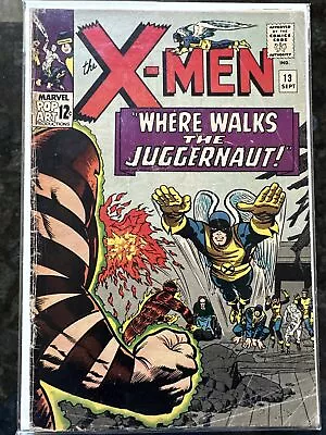 Buy Uncanny X-Men #13 1965 Key Marvel Comic Book 2nd Appearance Of Juggernaut • 80.42£