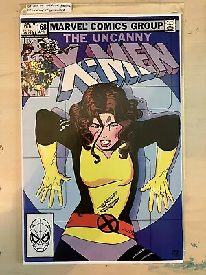 Buy Uncanny X-Men #168 Marvel 1981 1st Appearance Of Madelyn Pryor & Lockheed Named • 27.98£