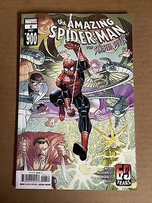 Buy Amazing Spider-man #6 Lgy #900 First Print Marvel Comics (2022) Sinister 7 • 7.99£