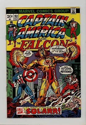 Buy Captain America 160 VF+ 1st Appearance Solarr 1973 • 19.78£