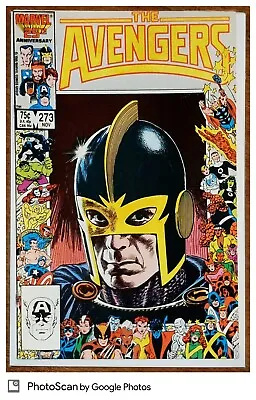 Buy Avengers #273 Marvel Comics 1986 25th Anniversary FF 1 Black Knight Buscema Art • 10.53£