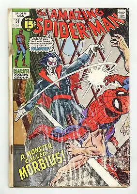 Buy Amazing Spider-Man #101 FR 1.0 1971 1st App. Morbius • 102.91£