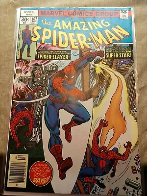 Buy Amazing Spider-Man 167 (VG 4.0) 1st Will O' The Wisp! Wein & Andru!  • 8.79£