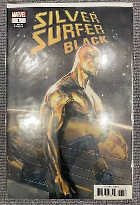 Buy Silver Surfer Black #1 Gerald Parel 1:25 Variant Cover Marvel 2019 • 24.99£
