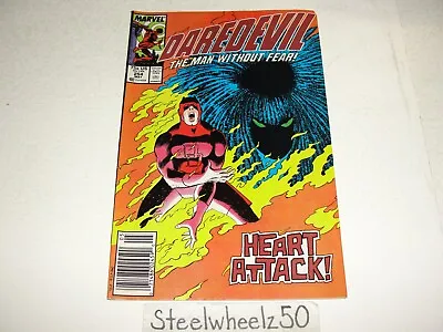 Buy Daredevil #254 Newsstand Comic Marvel 1988 1st App Typhoid Mary John Romita Jr • 15.82£