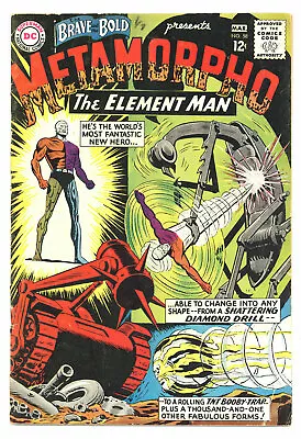 Buy Brave And The Bold #58 4.0 2nd Appearance Of Metamorpho Ow Pgs 1965 • 21.35£