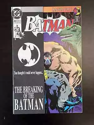 Buy Batman 497 - Knightfall Pt 11 - The Breaking Of The Batman July 1993 • 12.06£